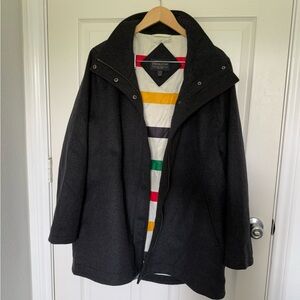 NWT Pendleton Wool Coat XL Grey
